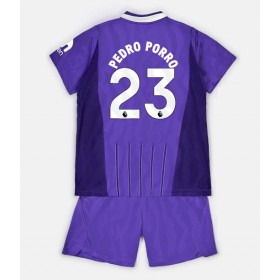 Tottenham Hotspur Pedro Porro #23 Tredje skjorte til barn 2026-27 Kortermet (+ korte bukser)
